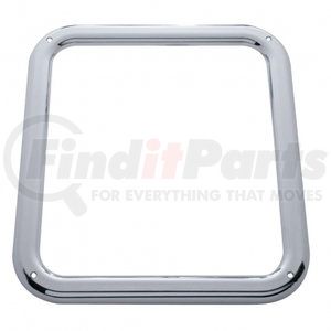 40923 by UNITED PACIFIC - Window Trim - Chrome, Plastic, with Hardware, for Kenworth Daylight Door W900 View