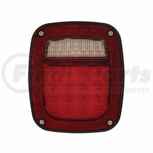 38491B by UNITED PACIFIC - Brake / Tail / Turn Signal Light - LED Universal Combination Tail Light with License Light & Side Marker
