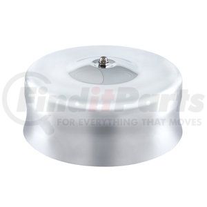 United Pacific S1103 Air Cleaner Cover Air Cleaner Cover - 6-3/8" Round, Chrome, Dome Style