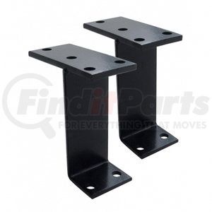 20231 by UNITED PACIFIC - Auxiliary Light Mounting Bracket - Black Mounting Bracket