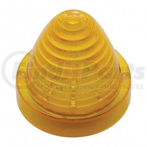 38278 by UNITED PACIFIC - Truck Cab Light - 13 LED Beehive Truck-Lite Style, Amber LED/Amber Lens