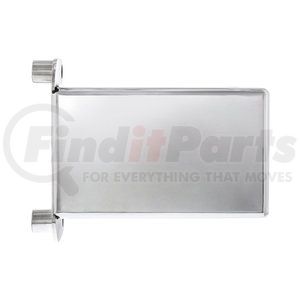 42376 by UNITED PACIFIC - Light and CB Antenna Bracket - Stainless Steel, Driver Side, for 2018-2021 Freightliner Cascadia