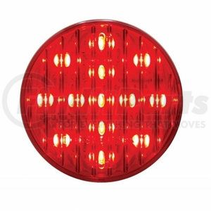 38177 by UNITED PACIFIC - Clearance/Marker Light - Red LED/Red Lens, 2.5 in., 13 LED