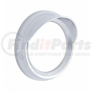 20532 by UNITED PACIFIC - Gauge Bezel - Pyrometer Gauge Cover, with Visor, Classic Design, for Kenworth/Peterbilt