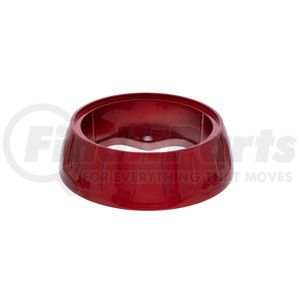 88287 by UNITED PACIFIC - Horn Button Bezel - Steering Wheel Horn Bezel, Candy Red