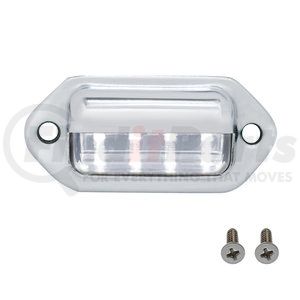 39930 by UNITED PACIFIC - License Plate Light - License Plate Light/Utility Light, 4 White LED, Chrome