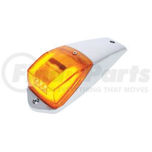 36677 by UNITED PACIFIC - Truck Cab Light - 24 LED, GloLight Square, Amber LED/Lens, with Housing