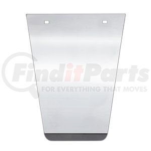 21430 by UNITED PACIFIC - Mud Flap Bracket - Anti-Sail Plate, Plain, Stainless