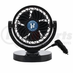 40847 by UNITED PACIFIC - Accessory Cabin Fan - Mini Cooling Turbo Fan, 12V