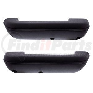 110840 by UNITED PACIFIC - Door Armrest - Black Arm Rest For 1968-77 Ford Bronco (Pair)