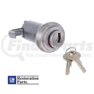 110888 by UNITED PACIFIC - Door Lock Cylinder - Glove Box Lock Cylinder w/Keys For 1947-53 Chevy/GMC Truck