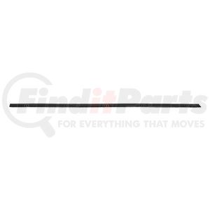 110937 by UNITED PACIFIC - Door Window Beltline Felt - Inner Door, Rubber & Plastic, Driver Side, with Steel Core and Black Felt, for 1967-1972 Chevy & GMC Truck