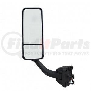 42394 by UNITED PACIFIC - Mirror Assembly - Chrome, Driver Side, Heated, for 2008-2017 Freightliner Cascadia