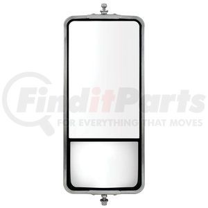 60029 by UNITED PACIFIC - Door Mirror - "West Coast", Convex, Stainless
