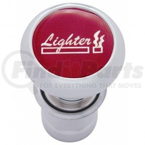28490 by UNITED PACIFIC - Cigarette Lighter - Deluxe, Red Glossy Sticker