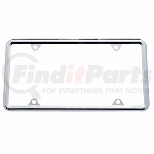 50003 by UNITED PACIFIC - License Plate Frame - Chrome, Slim