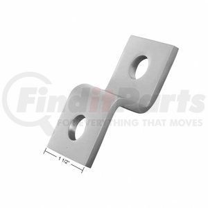 60001P by UNITED PACIFIC - Auxiliary Light Mounting Bracket - Heavy Duty, "Z" Mounting Bracket, 1-1/2" x 1" x 1-1/2"