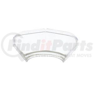 A5021 by UNITED PACIFIC - Tail Light Lens - Plastic Tail Light License Plate Lens For 1953-56 Ford Truck