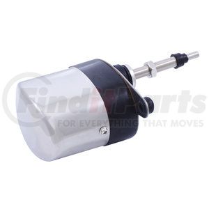 A6227 by UNITED PACIFIC - Windshield Wiper Motor - Stainless Steel, 12V