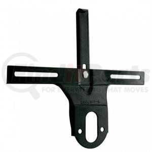 A8009 by UNITED PACIFIC - License Plate Bracket - Rear, Mounting Design, for 1932 Ford Sedan Delivery
