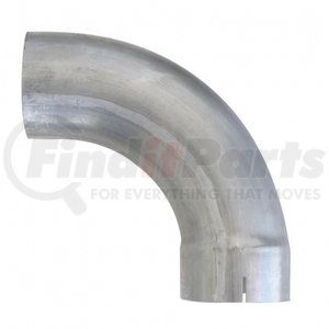 AE902-5-1212 by UNITED PACIFIC - Exhaust Elbow - Expanded, Aluminized, 90 Degree, 5" I.D. To 5" O.D. - 12" x 12"