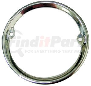 C555909 by UNITED PACIFIC - Stainless Steel Tail Light Bezel For 1954-59 Chevy & GMC Truck
