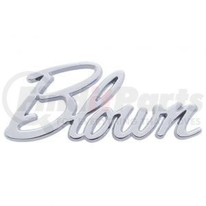 S1010 by UNITED PACIFIC - Emblem - Chrome, Die-Cast "Blown"