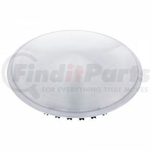 RDC01-15 by UNITED PACIFIC - Wheel Cover - Racing Wheel Disc, 15", Brushed, Stainless Steel