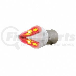 36930 by UNITED PACIFIC - Turn Signal Light Bulb - 2 High Power LED 1156 Bulb - Red