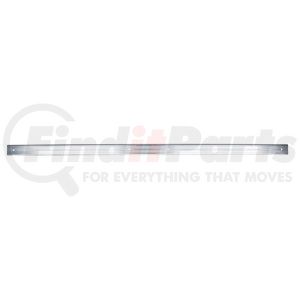 110791 by UNITED PACIFIC - Tailgate Sill Plate - Aluminum, Clear Anodized, for 1978-1986 Ford Bronco