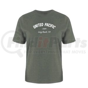 99180L by UNITED PACIFIC - T-Shirt - United Pacific Long Beach Tee, Green, Large