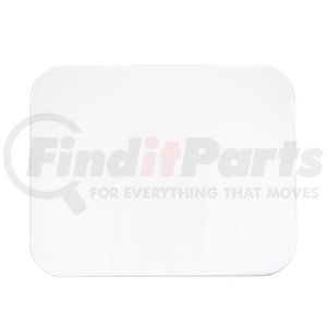 21904B by UNITED PACIFIC - Sticker Plate - Stainless Steel, 4"x 5" Permit, with Adhesive