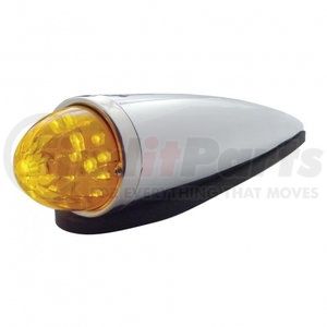 38517 by UNITED PACIFIC - Truck Cab Light - 17 LED, Watermelon, Amber LED/Lens, with Housing