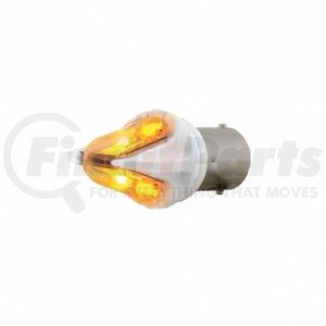 36928 by UNITED PACIFIC - Turn Signal Light Bulb - 2 High Power LED 1156 Bulb, Amber
