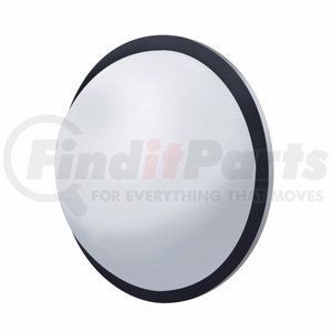 60013 by UNITED PACIFIC - Door Blind Spot Mirror - 8.5", Stainless Steel, Convex, Fisheye