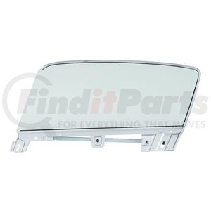 110631 by UNITED PACIFIC - Complete Tint Door Glass Assembly - Left Hand, For 1967-68 Ford Mustang Fastback