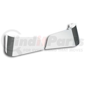 29106 by UNITED PACIFIC - Air Cleaner Shroud - Air Intake Shroud, Stainless, for 1982-2007 Kenworth W900