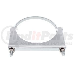 10290 by UNITED PACIFIC - Exhaust Clamp - U- Bolt, 5", Chrome
