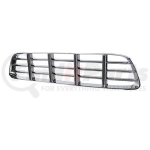 110387 by UNITED PACIFIC - Grille - Die-Cast Steel, Chrome, with 5/16"-18 Square Nuts, for 1955-1956 Chevy Truck