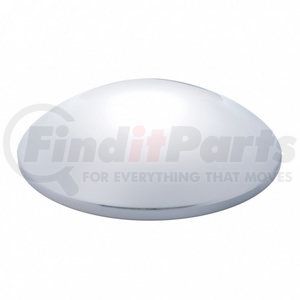 10207 by UNITED PACIFIC - Trailer Axle Hub Cap - 9.25" Chrome Trailer Hub Cap