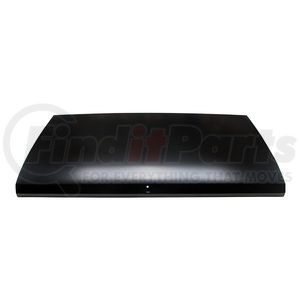110393 by UNITED PACIFIC - Trunk Lid - 19 Gauge Steel, EDP Coated, for 1964-1966 Ford Mustang Coupe/Convertible