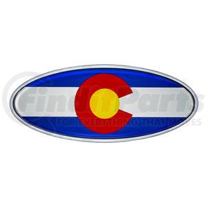 10974 by UNITED PACIFIC - Emblem - Die Cast, Colorado Flag