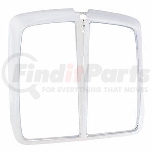 21087 by UNITED PACIFIC - Grille Shell - Grille Surround, Chrome, for 2008-2016 Kenworth T660