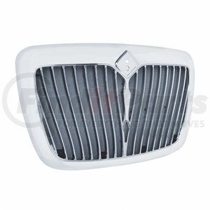 21164 by UNITED PACIFIC - Grille - Chrome, with Bug Screen, for 2006-2017 International Prostar