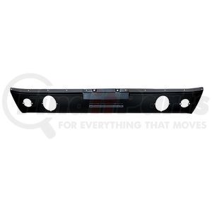 110489 by UNITED PACIFIC - Valance Panel - Rear, with Backup Light and Dual Exhaust Cutout, for 1964.5-66 Ford Mustang GT