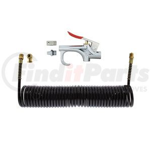 89997 by UNITED PACIFIC - Extension Hose - 30 Feet, with Air Chuck and Air Blow Gun Kit