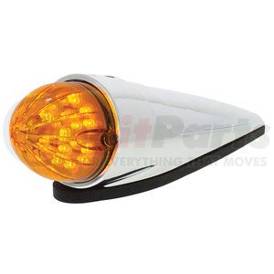 39823 by UNITED PACIFIC - Truck Cab Light - 19 LED Bullet Watermelon Grakon 1000, Amber LED/Amber Lens