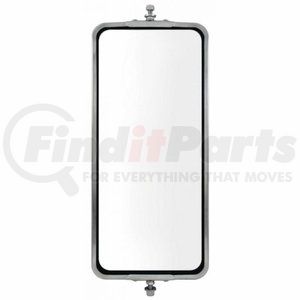 60028 by UNITED PACIFIC - West Coast Mirror - 7" x 16" Stainless Steel, Non Heated