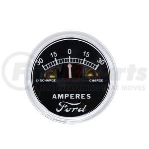 A1052L by UNITED PACIFIC - Ammeter - 30-0-30 Ford Script, for 1928-1931 Ford Model A