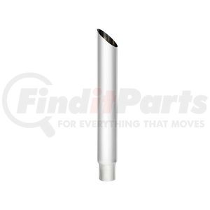 M3-65-024 by UNITED PACIFIC - Exhaust Stack Pipe - 6", Mitred, Reduce To 5" O.D. Bottom, 24" L